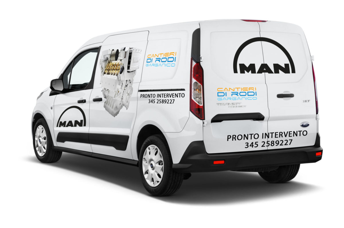Officina mobile MAN retro